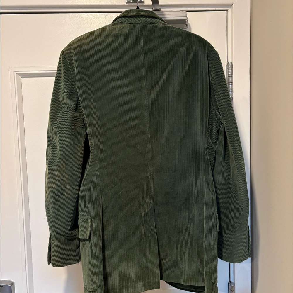 Ralph Lauren Forest Green Corduroy Jacket - Picture 4 of 9